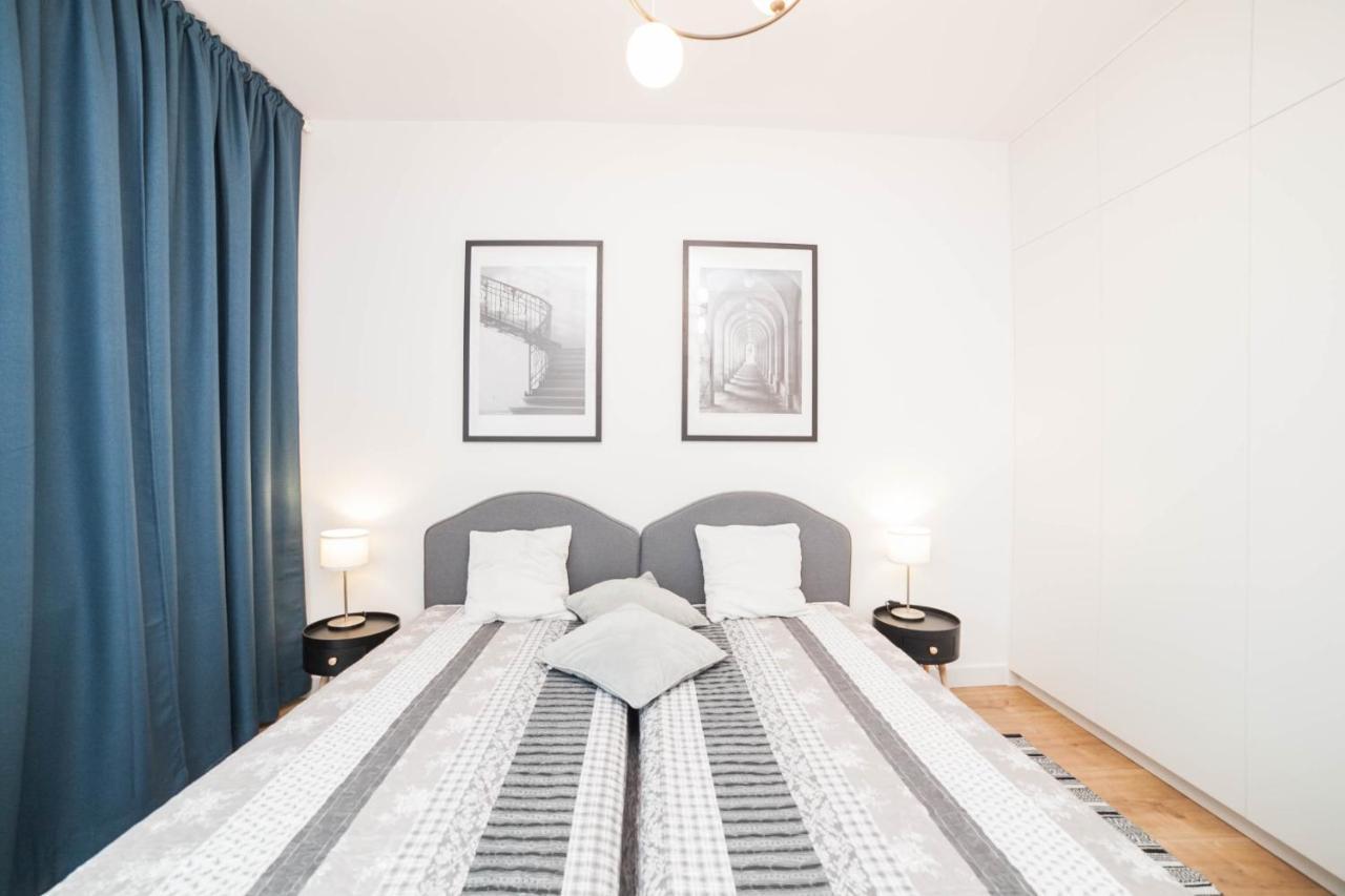 Mragowo Dwupoziomowy Apartament Indygo 85M2 Z Widokiem Na Jezioro Buitenkant foto