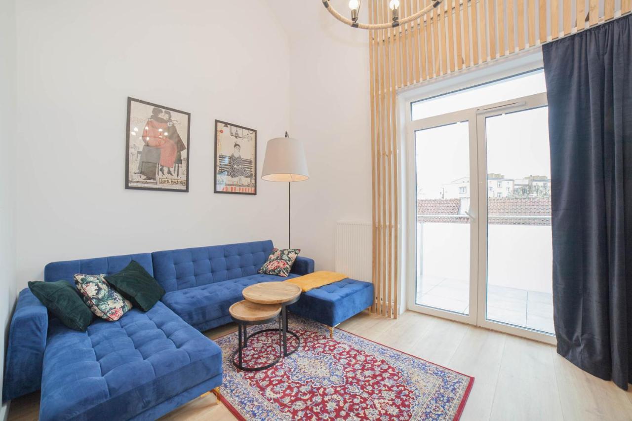 Mragowo Dwupoziomowy Apartament Indygo 85M2 Z Widokiem Na Jezioro Buitenkant foto