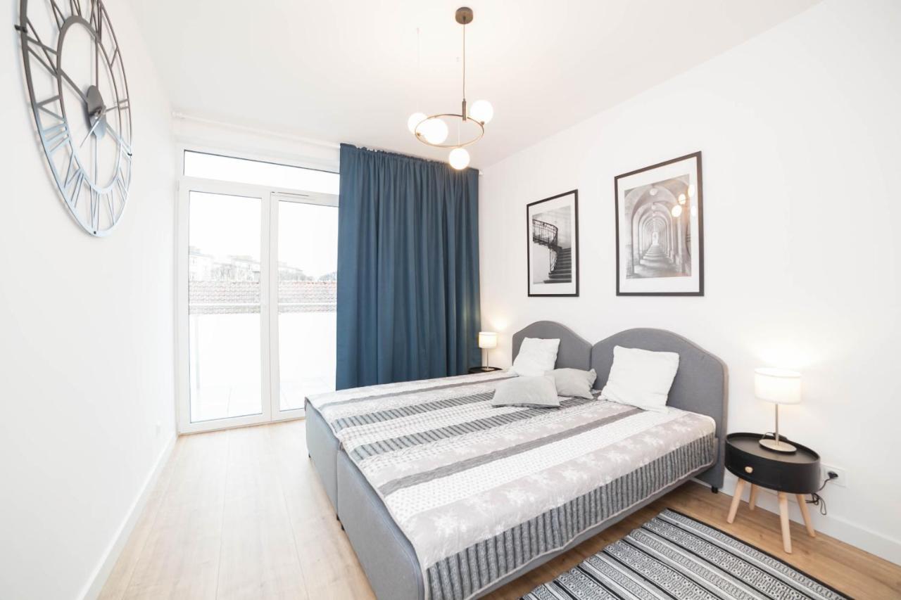 Mragowo Dwupoziomowy Apartament Indygo 85M2 Z Widokiem Na Jezioro Buitenkant foto